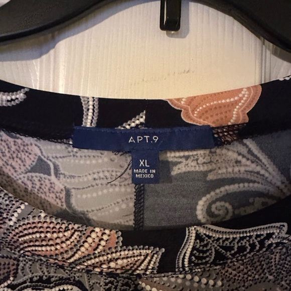 Apt. 9 Black and Gray Dolman Sleeve Dress - Picture 2 of 5